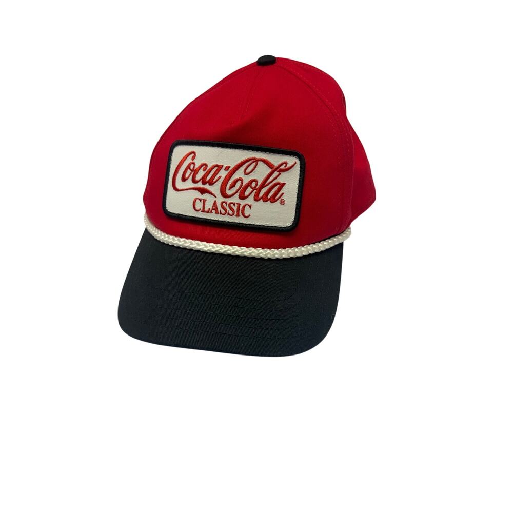 American needle Roscoe Coca Cola red and black hat